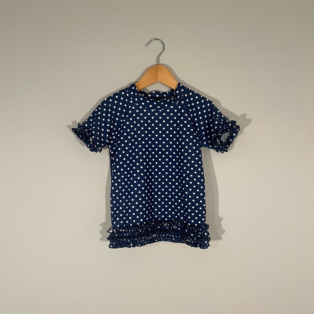 $8 ADD ON RuffleButts swim Rashguard suit ruffle butts Janie jack‎ baby gap